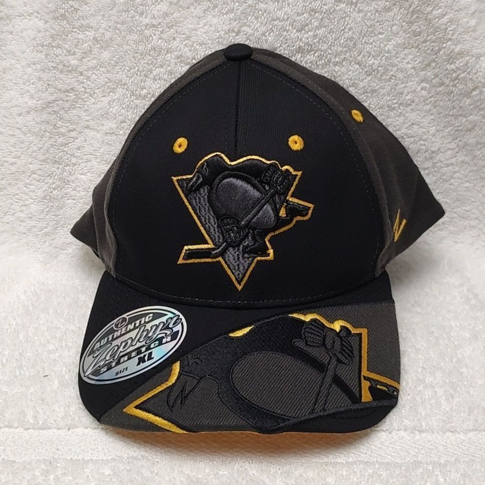 Zephyr Pittsburgh Penguins XL Stretchfit Hat - New